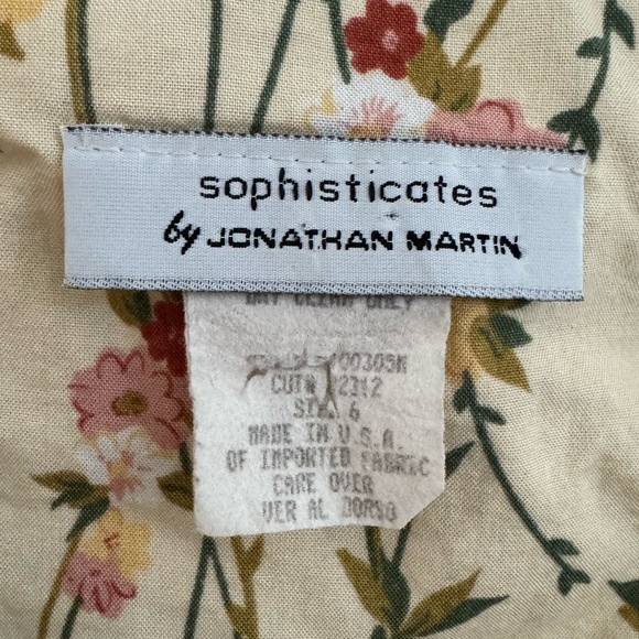 Vintage 90’s Johnathan Martin Floral Maxi Dress - Picture 5 of 5